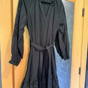 Rails Saylor Black Eyelet Dress